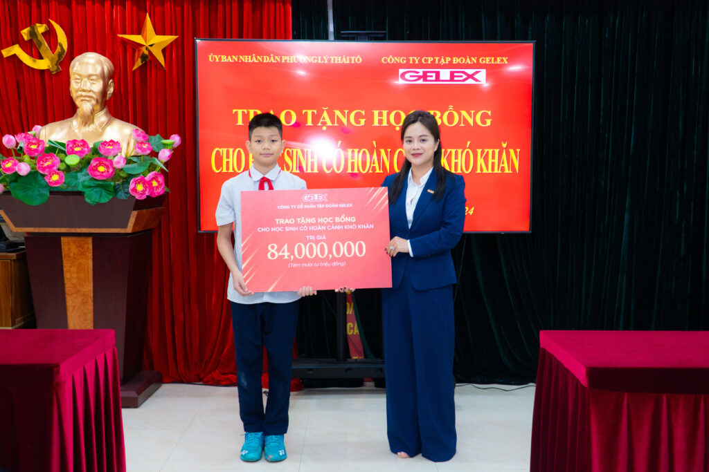 GELEX mở rộng cơ hội học tập cho học sinh, sinh viên khó khăn