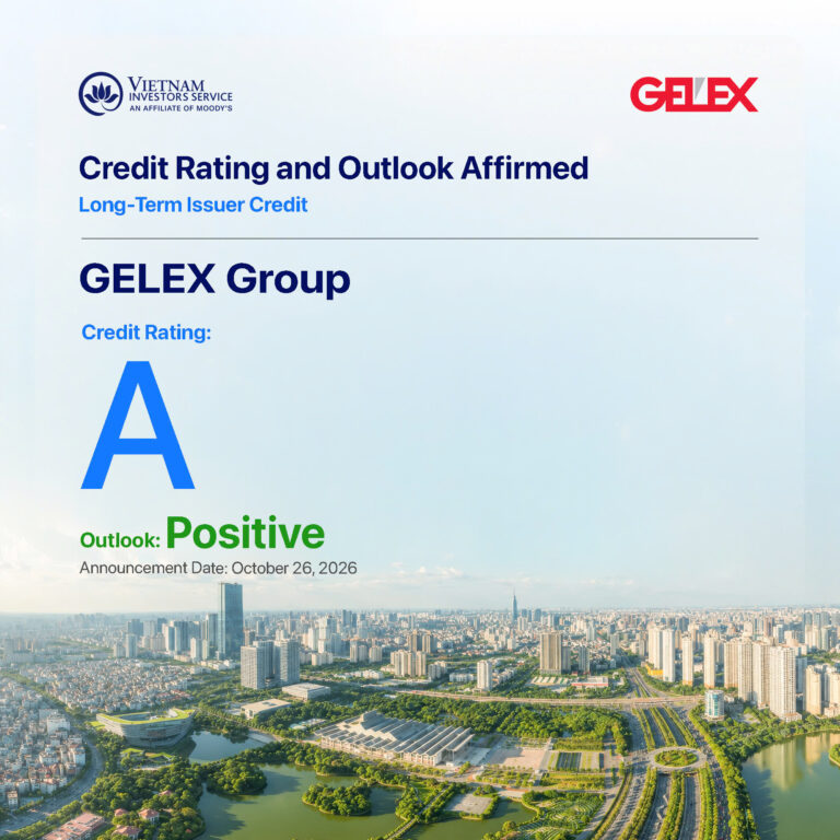 VIS Rating Affirms GELEX’s Long-Term Issuer Rating at A with a Positive Outlook